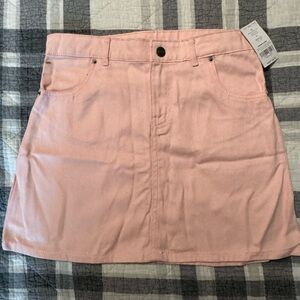 Girls Carter’s Pink Denim Skirt Size 12 NWT